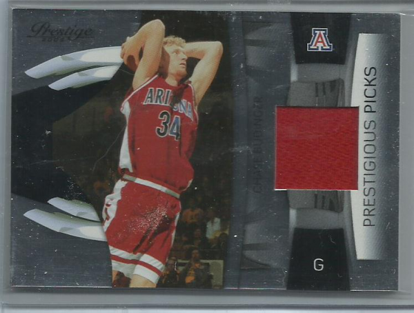 2009-10 Prestige Prestigious Picks Materials Black #47 Chase Budinger