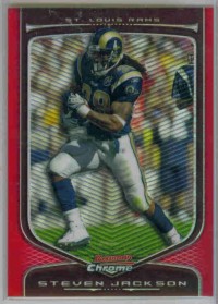2009 Bowman Chrome Red Refractors #28 Steven Jackson