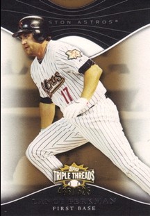 2009 Topps Triple Threads Sepia #32 Lance Berkman