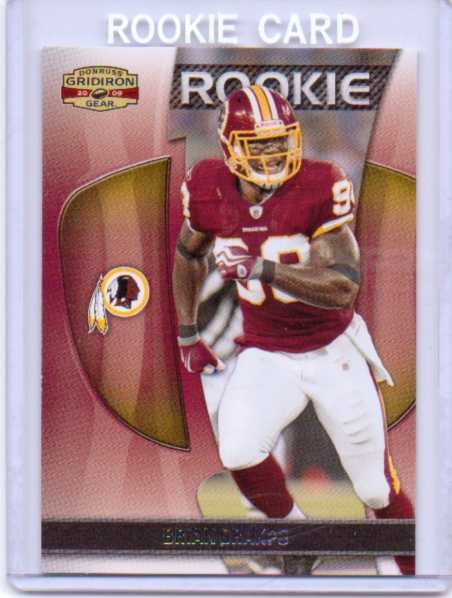 2009 Donruss Gridiron Gear #118 Brian Orakpo RC