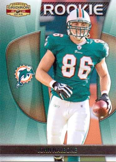 2009 Donruss Gridiron Gear #160 John Nalbone RC