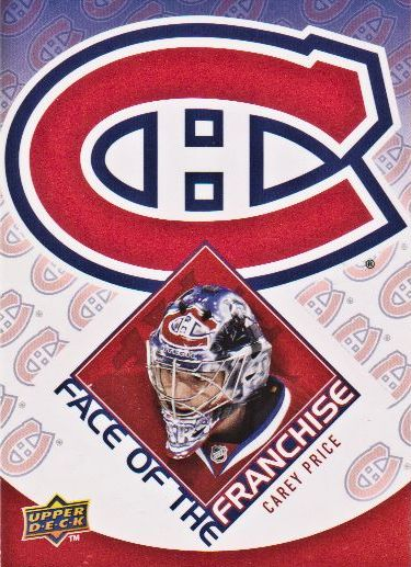2009-10 Upper Deck Face of the Franchise #FF3 Carey Price