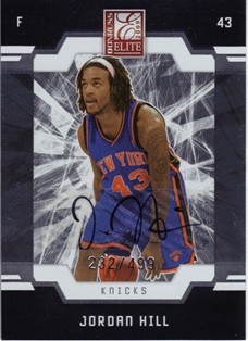 2009-10 Donruss Elite #167 Jordan Hill AU RC