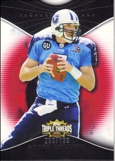 2009 Topps Triple Threads #24 Kerry Collins