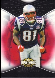 2009 Topps Triple Threads #75 Randy Moss
