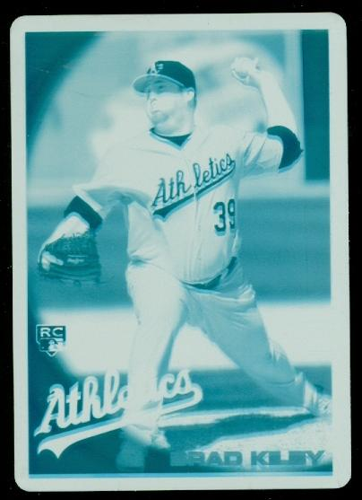 2010 Topps Printing Plates Black #168 Brad Kilby
