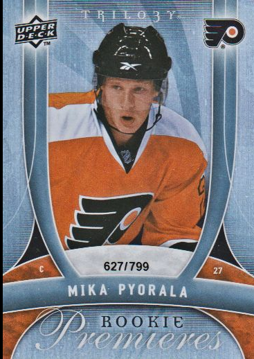 2009-10 Upper Deck Trilogy #147 Mika Pyorala RC