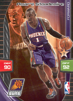2009-10 Adrenalyn XL #257 Amare Stoudemire