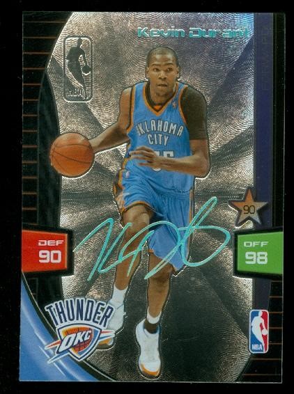 2009-10 Adrenalyn XL Ultimate Signature #6 Kevin Durant