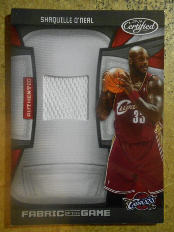 2009-10 Certified Fabric of the Game #109 Shaquille O'Neal/250