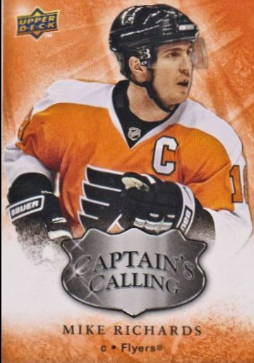 2009-10 Upper Deck Captain's Calling #CC9 Mike Richards