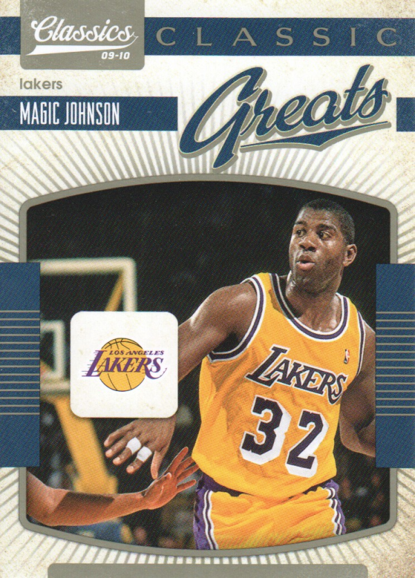 2009-10 Classics Classic Greats #21 Magic Johnson