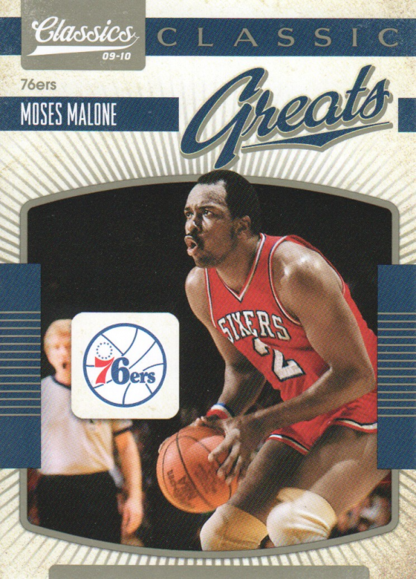 2009-10 Classics Classic Greats #22 Moses Malone