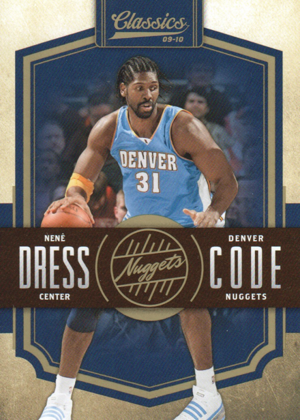 2009-10 Classics Dress Code Gold #22 Nene