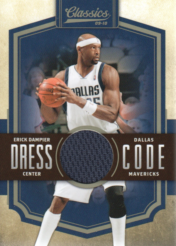 2009-10 Classics Dress Code Jerseys #13 Erick Dampier/199