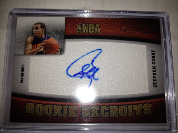 2009-10 Timeless Treasures #106 Stephen Curry AU RC