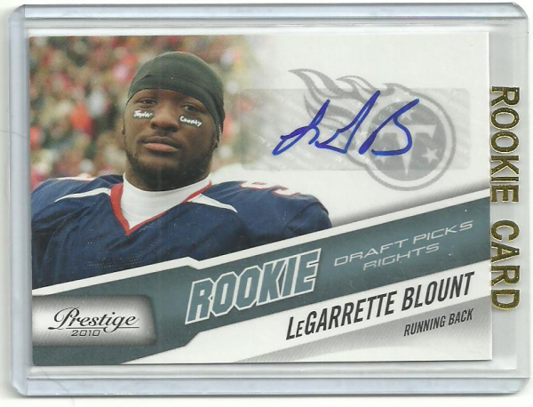 2010 Prestige Draft Picks Rights Autographs #267 LeGarrette Blount/999