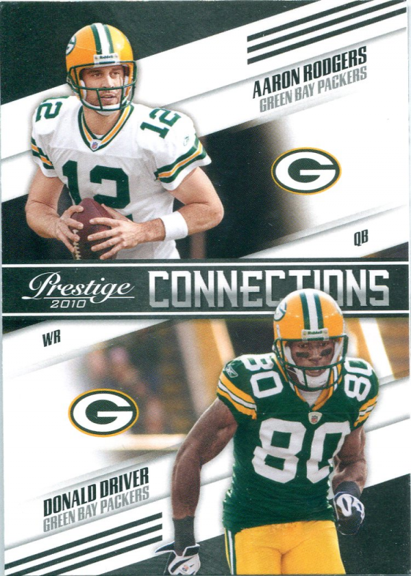 2010 Prestige Connections #17 Aaron Rodgers/Donald Driver