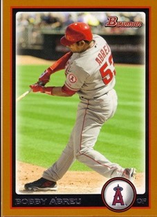 2010 Bowman Orange #59 Bobby Abreu