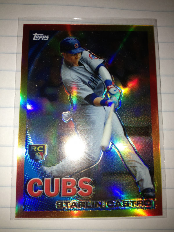 2010 Topps Red Hot Rookie Redemption #RHR5 Starlin Castro