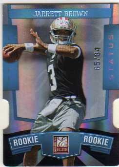 2010 Donruss Elite Status #199 Jarrett Brown/84