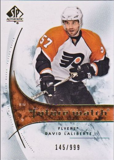 2009-10 SP Authentic #178 David Laliberte RC