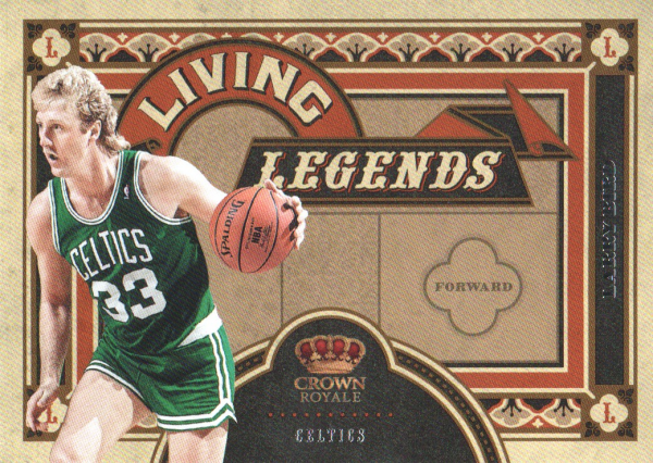2009-10 Crown Royale Living Legends #10 Larry Bird