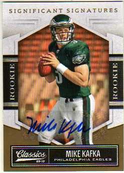 2010 Classics Significant Signatures Gold #170 Mike Kafka/499