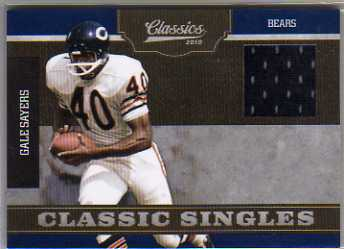 2010 Classics Classic Singles Jerseys #18 Gale Sayers/299