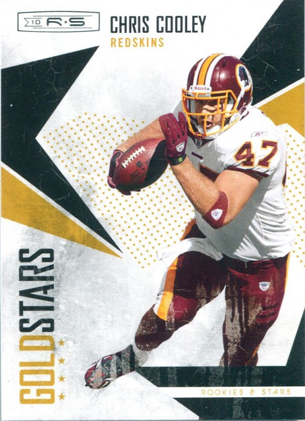 2010 Rookies and Stars Gold Stars #8 Chris Cooley