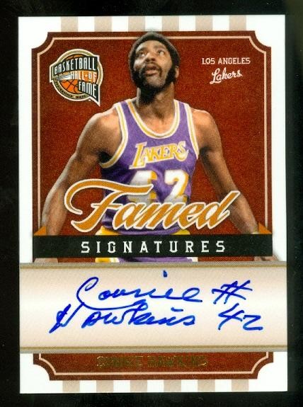 2009-10 Hall of Fame Famed Signatures #22 Connie Hawkins/599