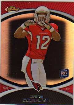 2010 Finest Black Refractors #93 Andre Roberts