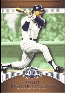 2010 Topps Triple Threads Sepia #19 Reggie Jackson