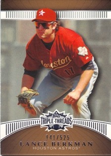 2010 Topps Triple Threads Sepia #96 Lance Berkman