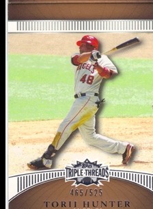 2010 Topps Triple Threads Sepia #111 Torii Hunter