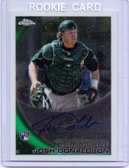 2010 Topps Chrome Rookie Autographs #191 Josh Donaldson