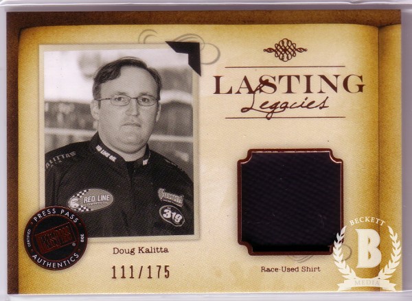 2010 Press Pass Legends Lasting Legacies Copper #LLCK Connie Kalitta