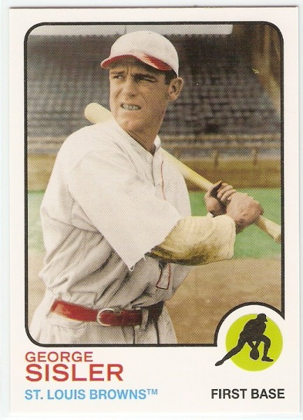 2010 Topps Vintage Legends Collection #VLC30 George Sisler