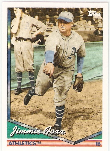 2010 Topps Vintage Legends Collection #VLC47 Jimmie Foxx