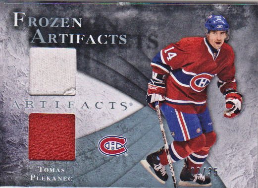 2010-11 Artifacts Frozen Artifacts Blue #FATP Tomas Plekanec