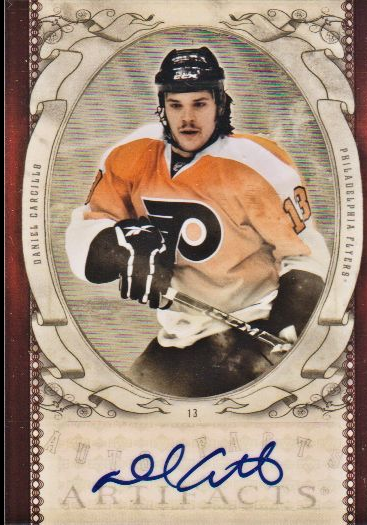 2010-11 Artifacts Autofacts #AFDC Daniel Carcillo