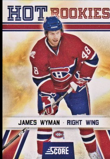 2010-11 Score #540 James Wyman HR RC