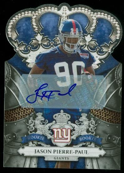 2010 Crown Royale Autographs #142 Jason Pierre-Paul/249