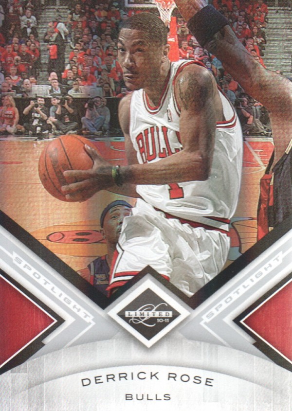 2010-11 Limited Silver Spotlight #20 Derrick Rose