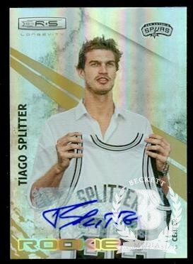 2010-11 Rookies and Stars Longevity Signatures #125 Tiago Splitter/799