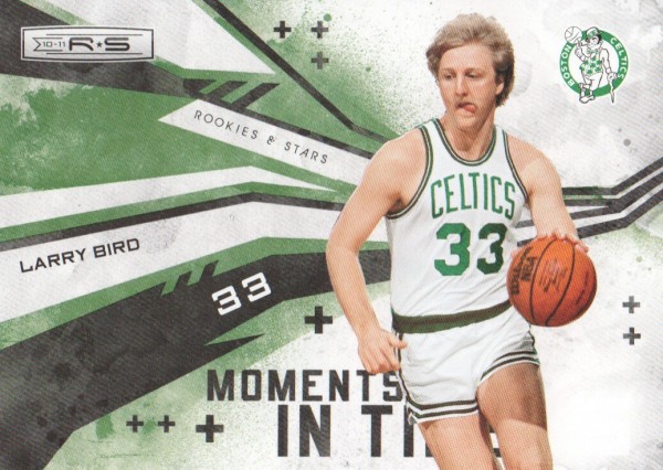 2010-11 Rookies and Stars Moments in Time #7 Larry Bird