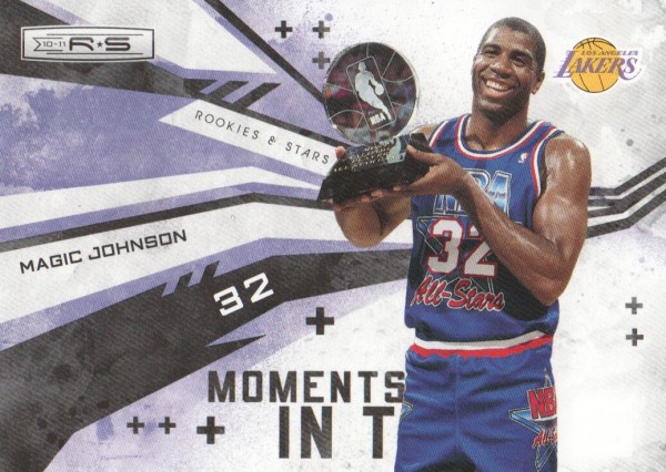 2010-11 Rookies and Stars Moments in Time #8 Magic Johnson