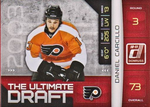 2010-11 Donruss The Ultimate Draft #24 Daniel Carcillo