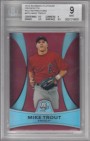2010 Bowman Platinum Prospects Red Refractors #PP5 Mike Trout