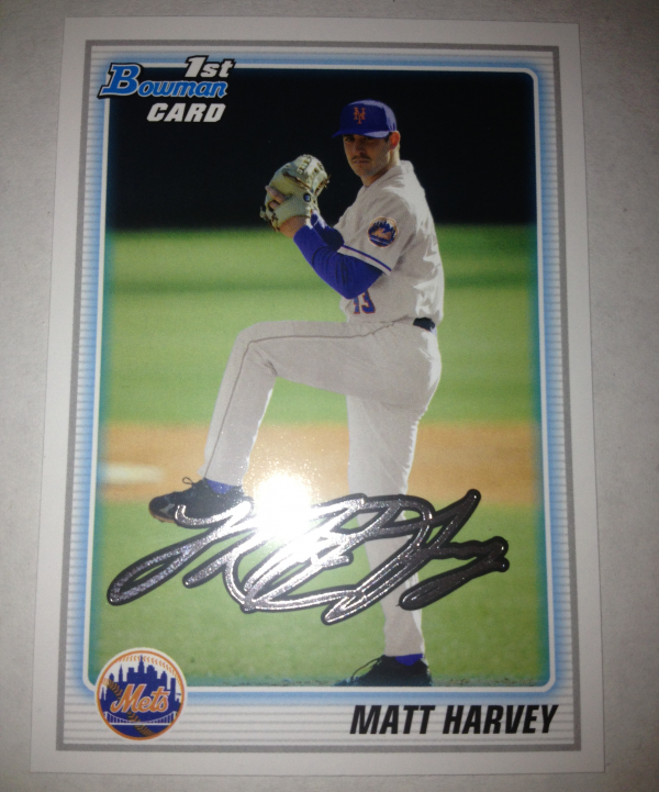 2010 Bowman Draft Prospects #BDPP84 Matt Harvey